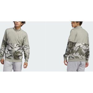 Adidas IT0558 Camo Tricot Track Jacket Silver Pebble ( S )